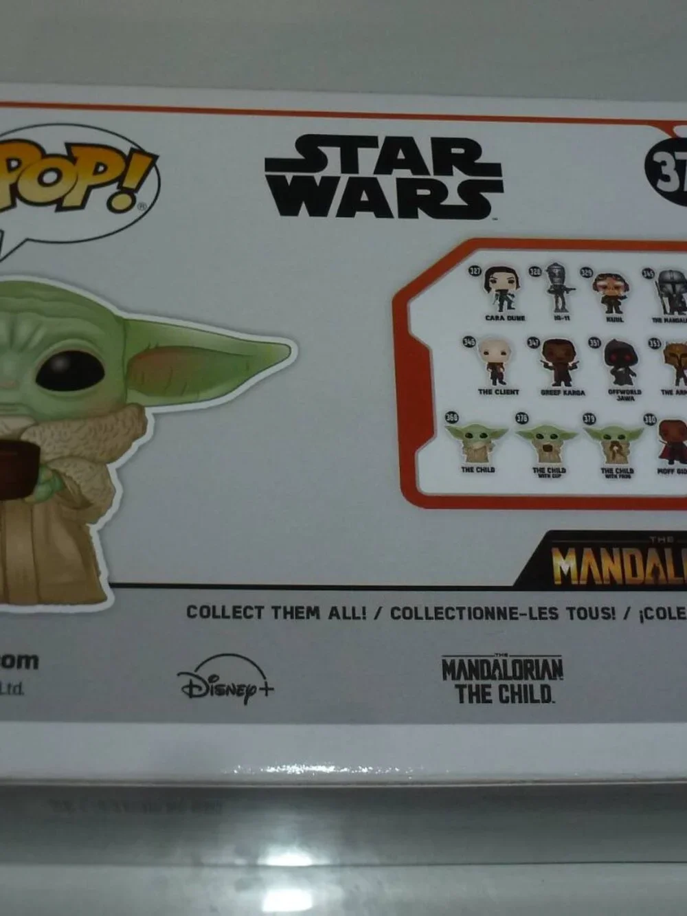 Funko POP! Star Wars The Mandalorian The Child With Cup #378